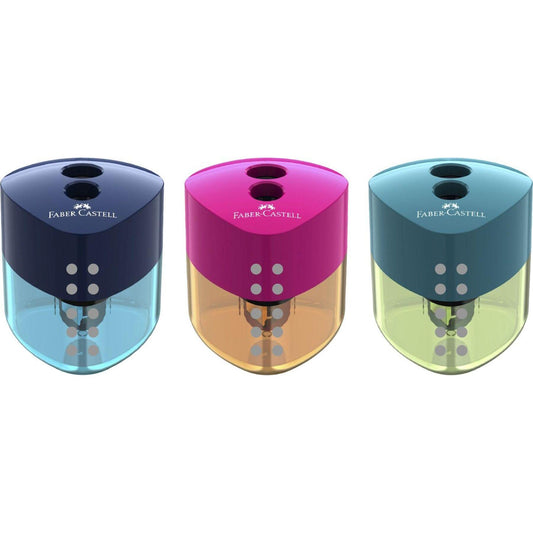 Ascutitoare plastic dubla grip trend 2019 - FABER CASTELL