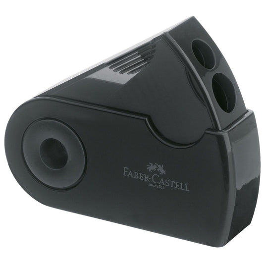 Ascutitoare plastic dubla sleeve - FABER CASTELL