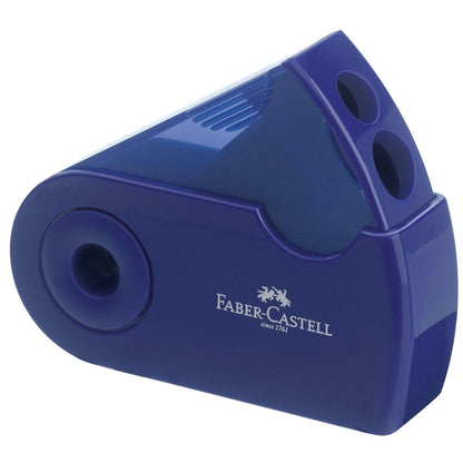 Ascutitoare plastic dubla sleeve - FABER CASTELL