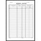 Registru inventar, vertical - A4