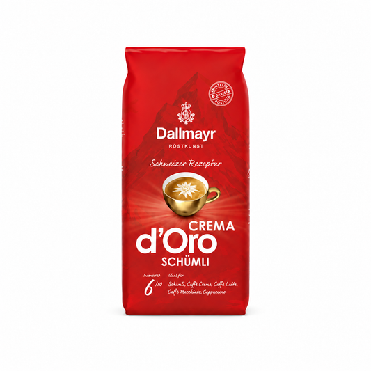 Cafea boabe, 1000 gr - Dallmayr Crema d’Oro Schumli