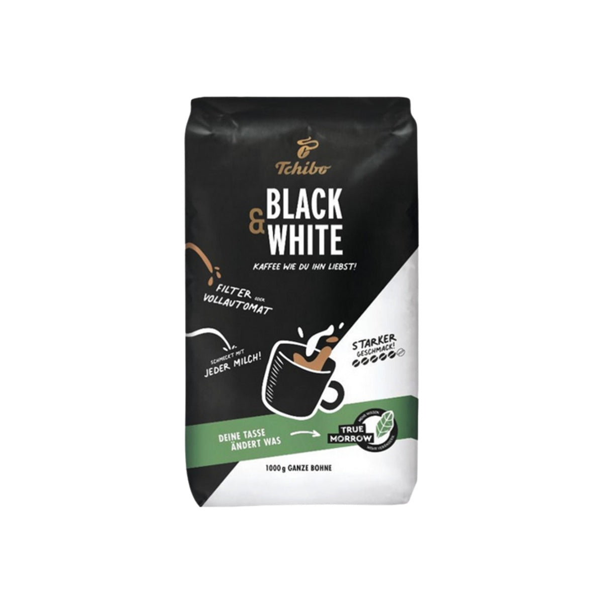 Cafea boabe, 1000 gr - Tchibo Black’n White