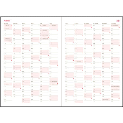 Agenda A5 saptamanala 2026 Avantaj - EGO