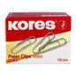Agrafe metal, 25 mm, 100 buc/cutie - KORES