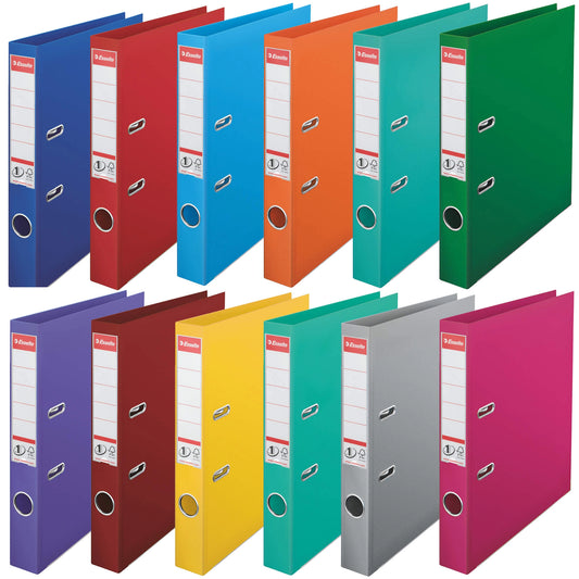 Biblioraft plastifiat interior-exterior, PP, A4, 50 mm - Esselte NO. 1 Power