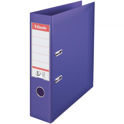 Biblioraft plastifiat interior-exterior, PP, A4, 75 mm - Esselte NO. 1 Power