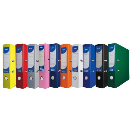 Biblioraft plastifiat A4, 75mm - Noki