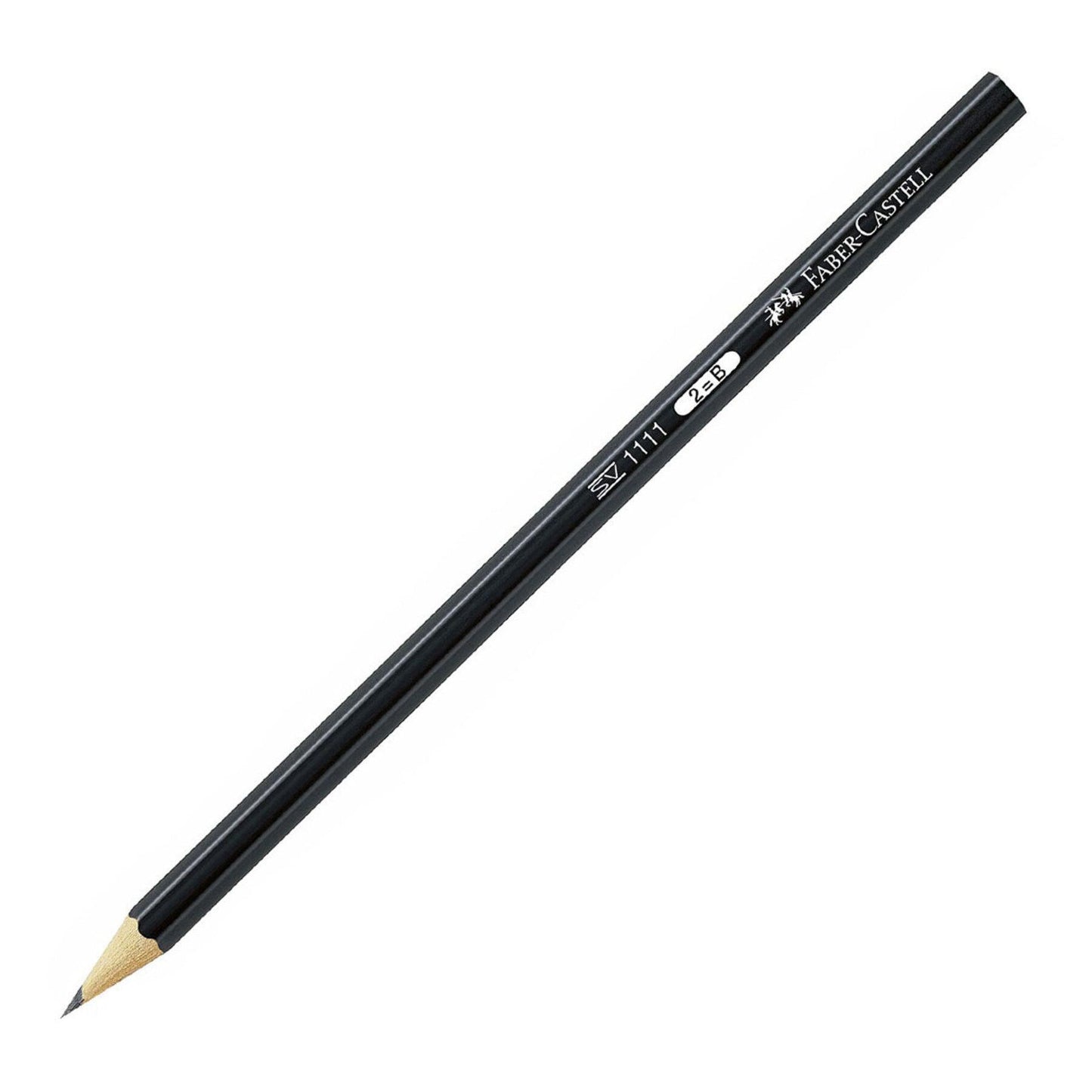 Creion grafit B fara guma 1111 - FABER CASTELL