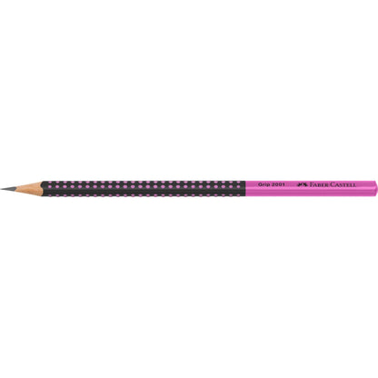 Creion grafit B grip 2001 Two Tone - FABER CASTELL