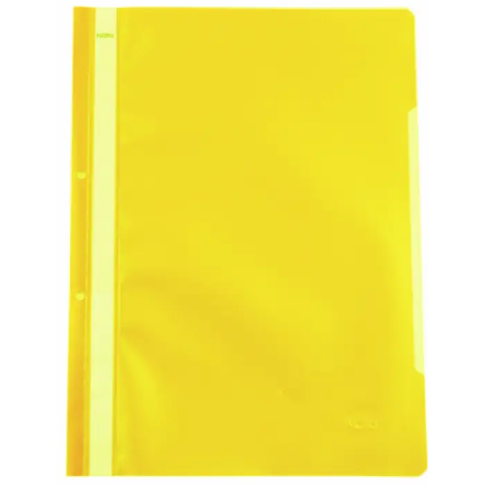Dosar din plastic, cu sina, A4, PP, perforat - Noki