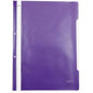 Dosar din plastic, cu sina, A4, PP, perforat - Noki