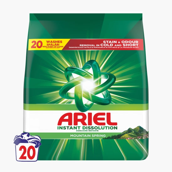 Detergent rufe, pudra 1,3kg - Ariel
