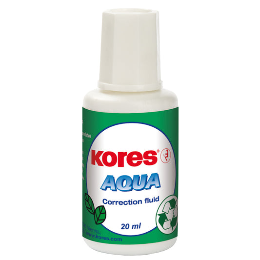 Fluid Corector (Solvent), cu pensula, 20ml - KORES Aqua