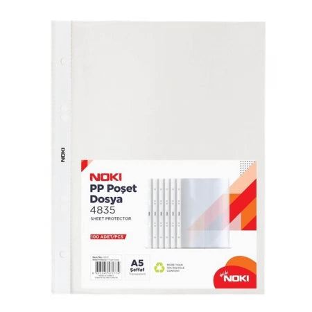 File protectie, A5, 100 buc/set - NOKI
