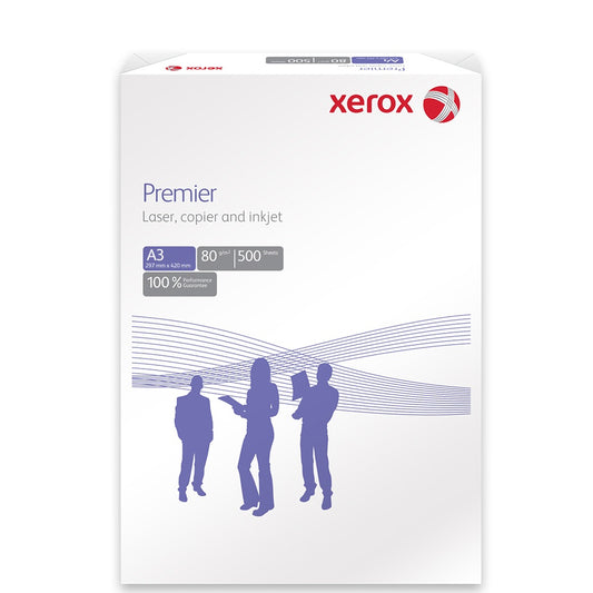 Hartie copiator, A3, 500 coli/top, 80 g/m2 - XEROX Premier