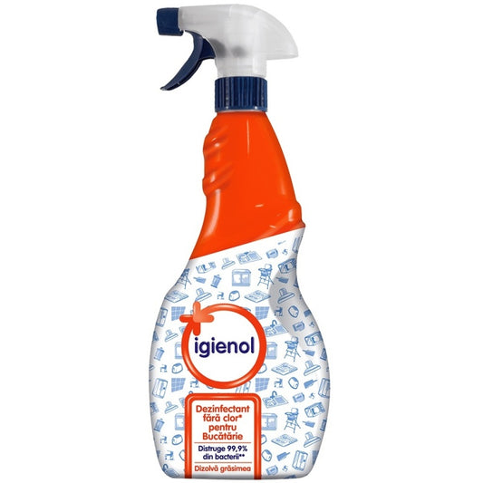 Dezinfectant suprafete bucatarie, fara clor, 750ml - Igienol