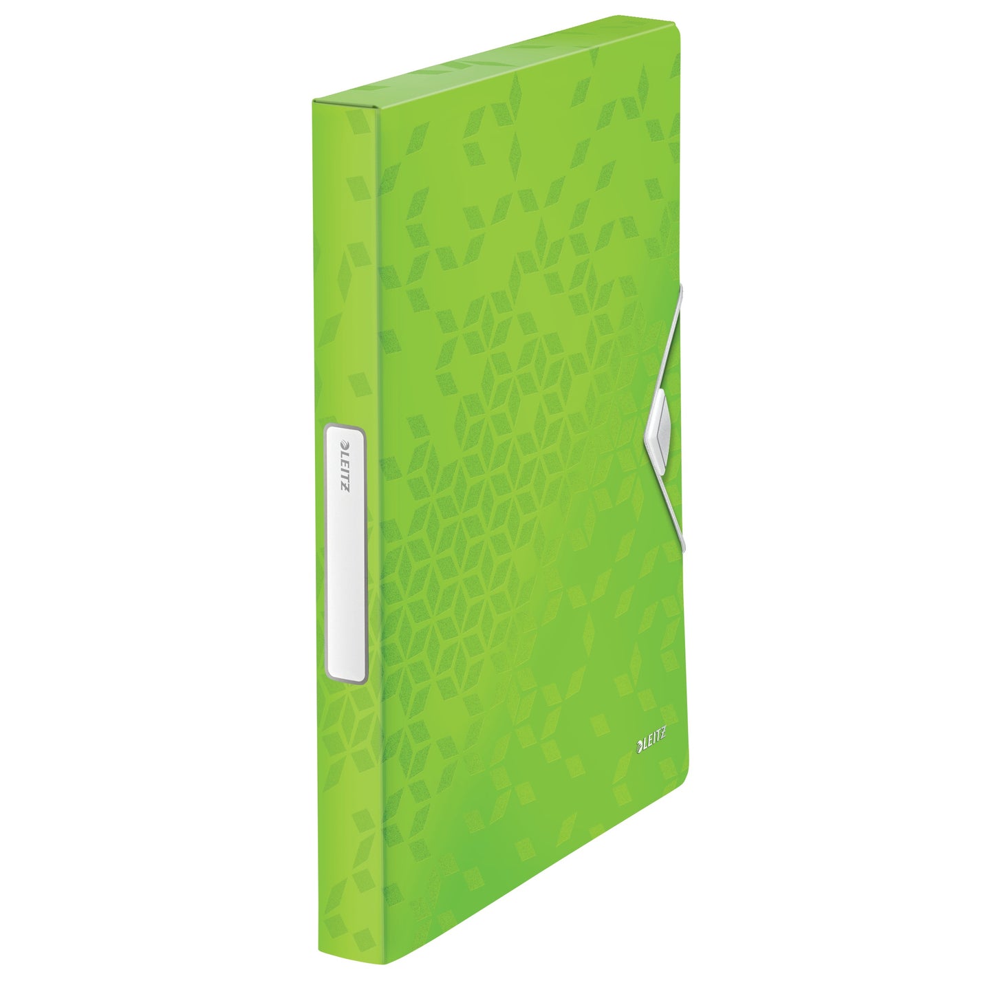 Mapa din plastic cu burduf, A4, cu elastic, 250 coli - LEITZ WOW Jumbo