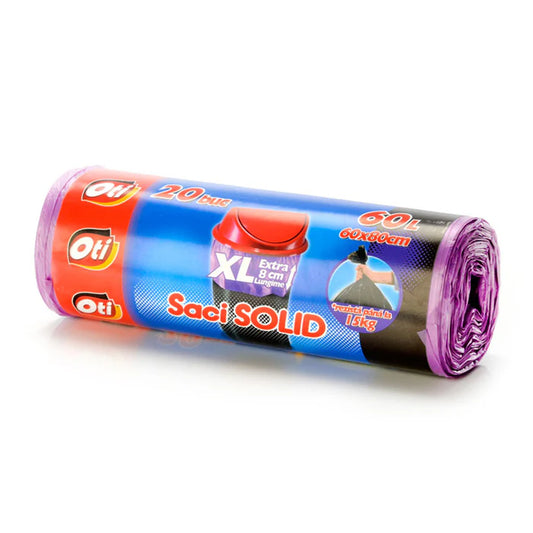 Saci menajeri, 20 bucati,  60L - Oti Solid XL