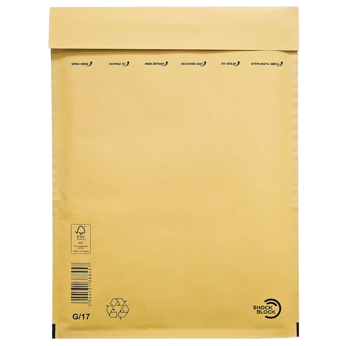 Plic perna aer G/17 ext-250*350mm/int-230*340mm maro - GPV