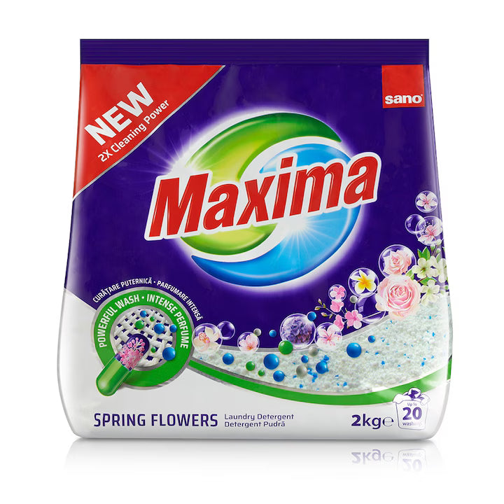 Detergent rufe, pudra Maxima 2kg - Sano