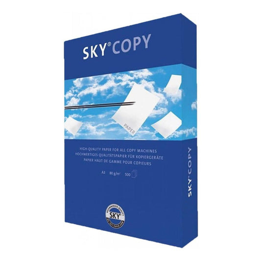 Hartie copiator, A4 - 500 coli/top, 80 g/m2 - Sky Copy