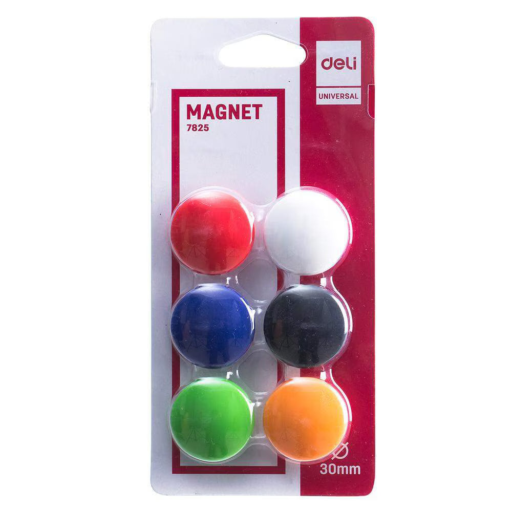 Magneti  whiteboard 30mm 6 buc/set - DELI