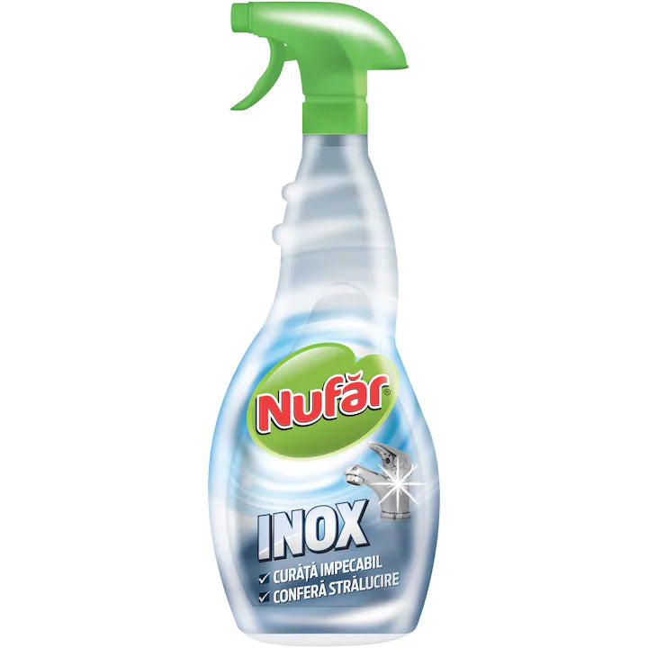 Spray curatare inox, 500ml - Nufar