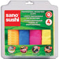 Lavete microfibra profesionale Sushi, 4 buc/set - SANO