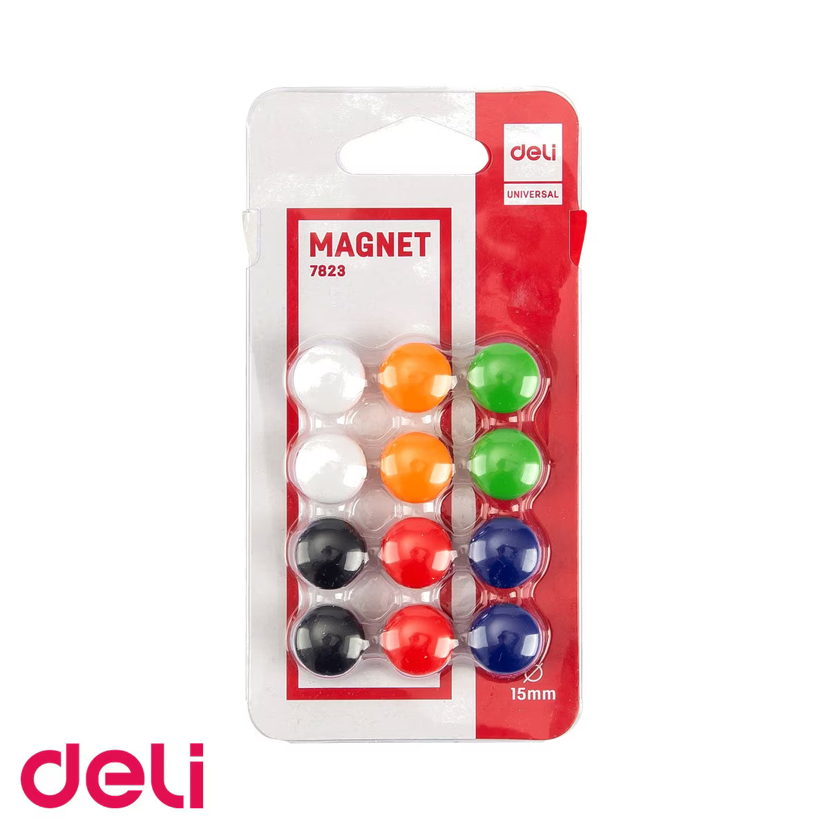 Magneti  whiteboard 15mm 12 buc/set - DELI