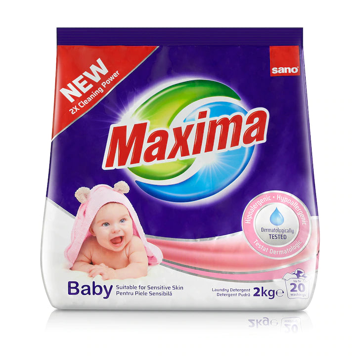 Detergent rufe, pudra Maxima 2kg - Sano