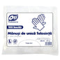 Manusi transparente, de unica folosinta, 100buc/set, marimea L - Oti