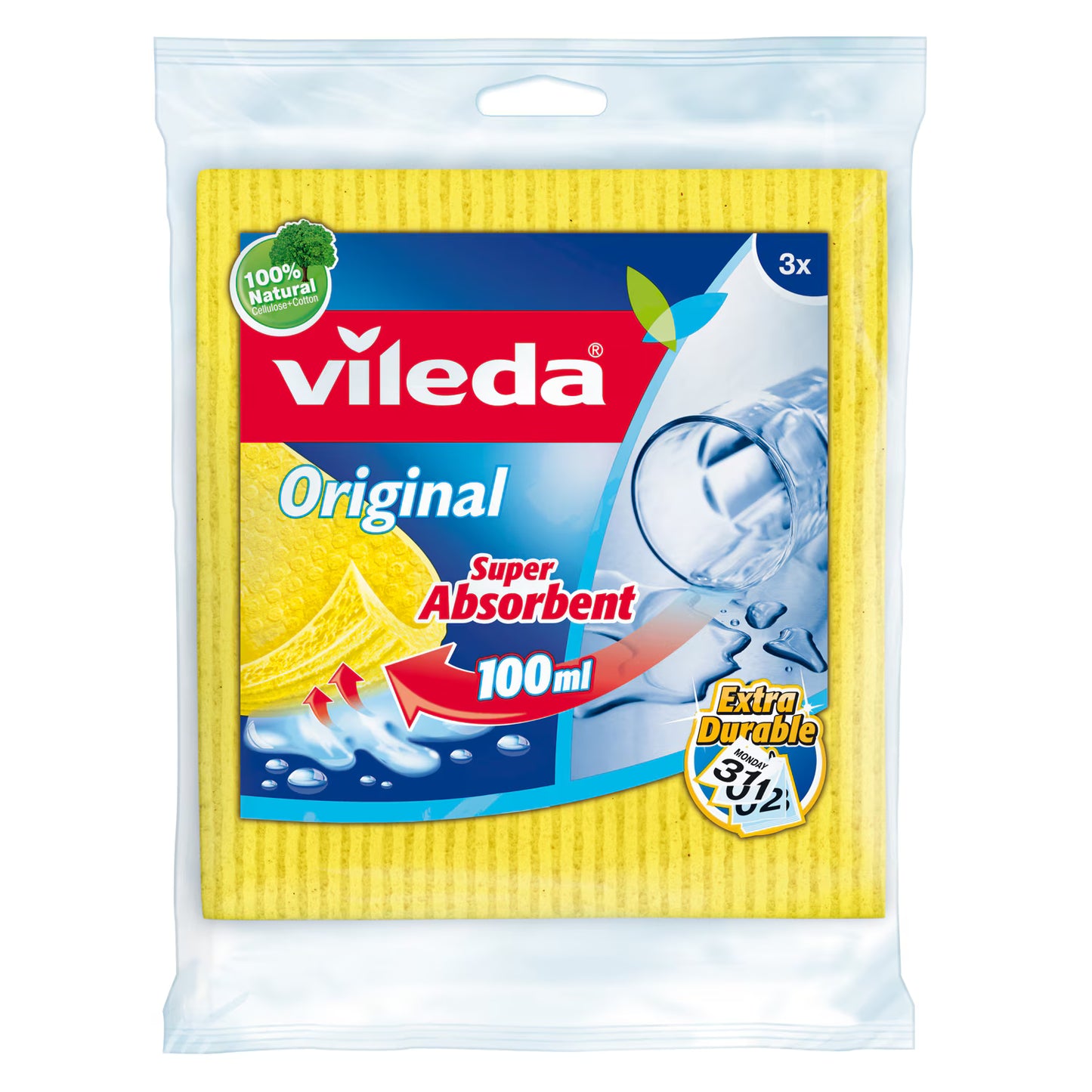 Lavete umede, 3 buc/set - Vileda