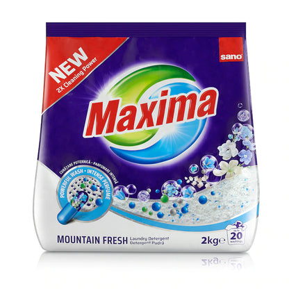 Detergent rufe, pudra Maxima 2kg - Sano
