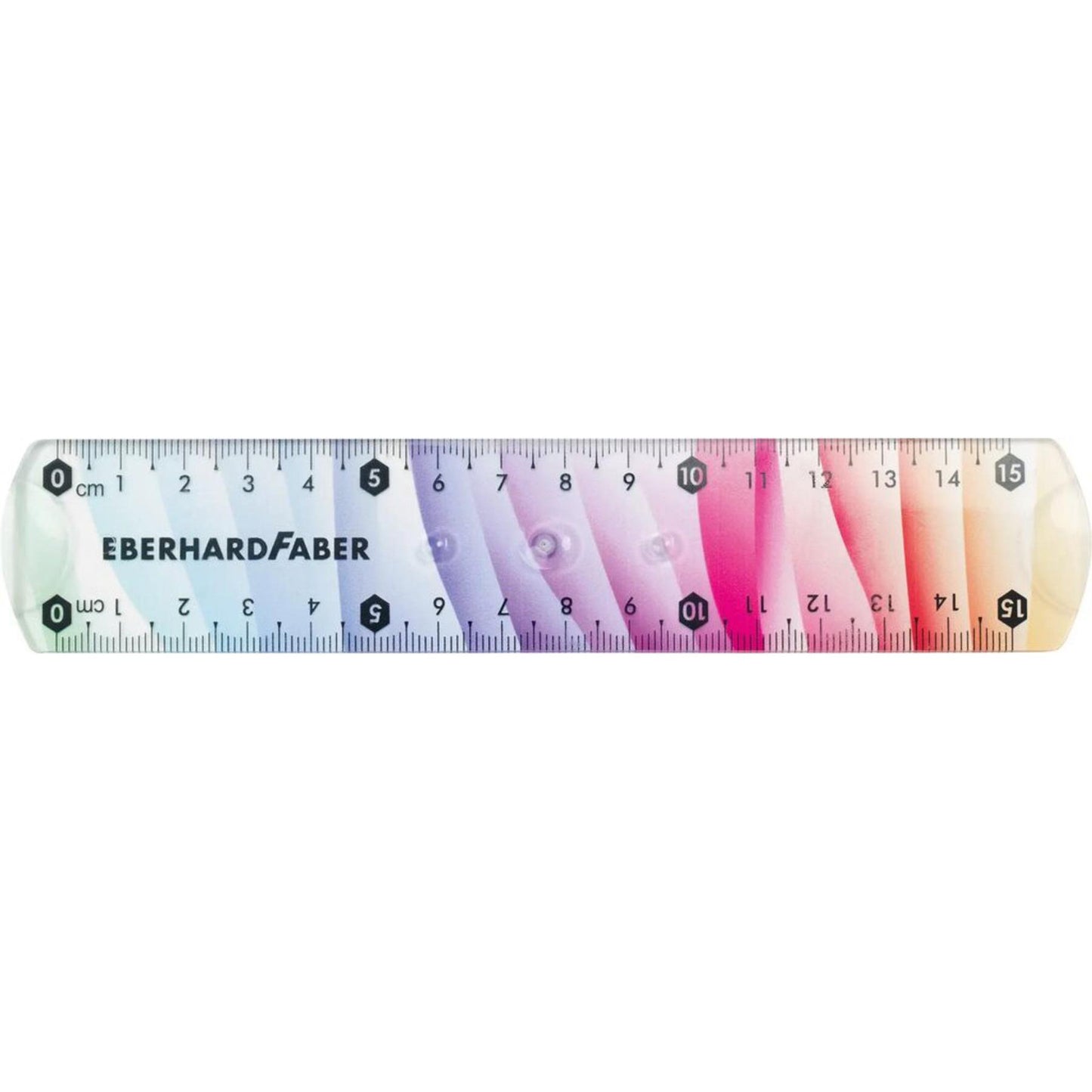 Rigla flexibila rainbow 15 cm - EBERHARD FABER
