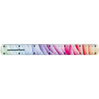 Rigla flexibila rainbow 30 cm - EBERHARD FABER