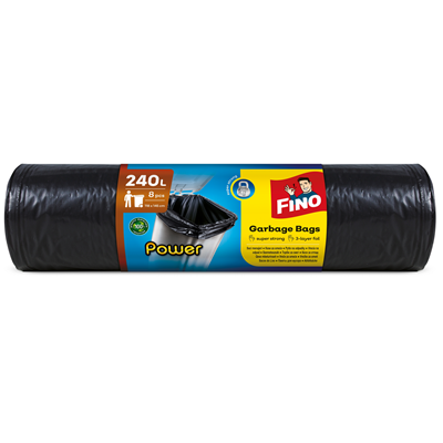 Saci menajeri, 8 bucati,  fara inchidere 240L - Fino Power