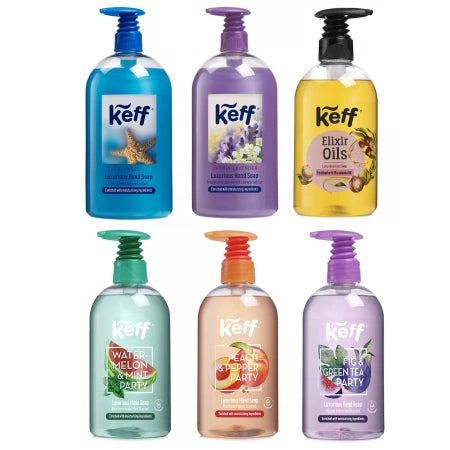 Sapun lichid cu pompita, 500 ml - Keff
