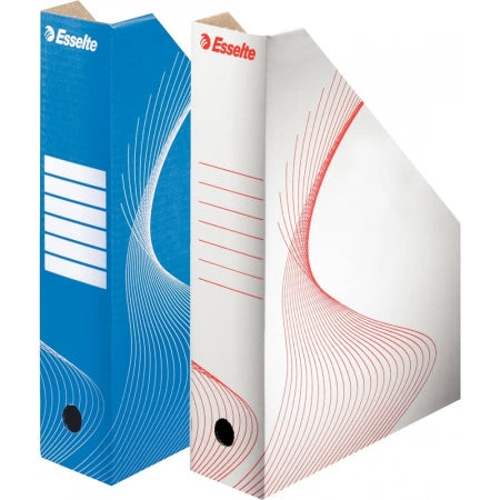 Suport vertical din carton pentru cataloage 8 cm - Esselte